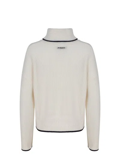 Pinko "folegandros" Sweater In Neutral