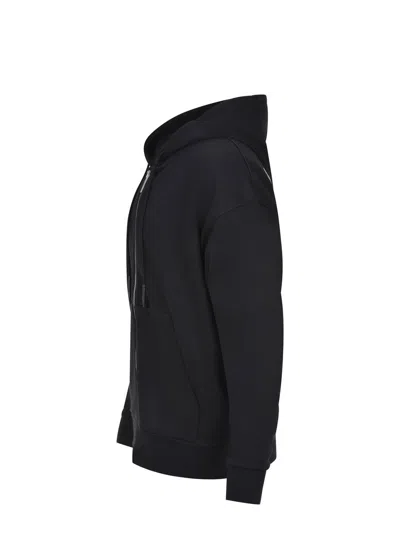 44 Label Group Cotton Sweatshirt With Logo In Black