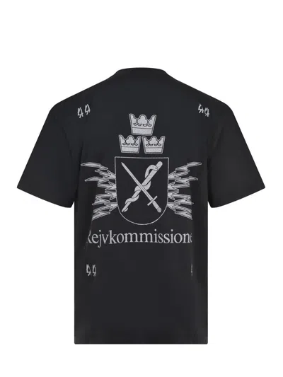 44 Label Group Commission T-shirt In Black