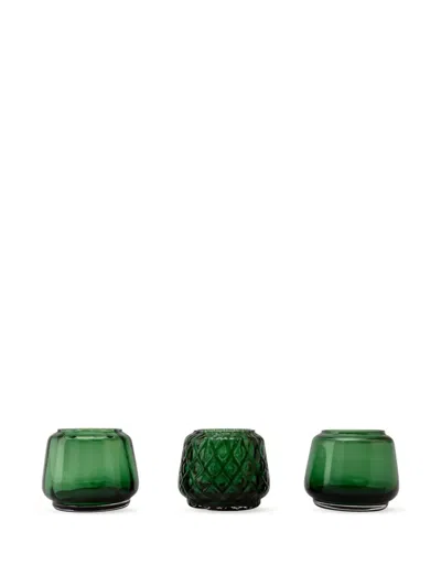 Xlboom Kuro Tealight Holders In Green