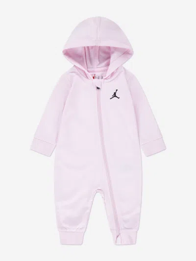 Jordan Baby Girls Jumpman Coverall In Pink