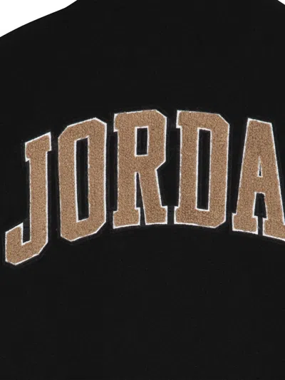 Jordan Kids Varsity Jacket In Brown