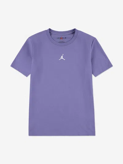 Jordan Girls Sports Core T-shirt In Purple