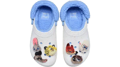 Crocs Disney Zootopia 2 Classic Platform Lined Clog In Multi