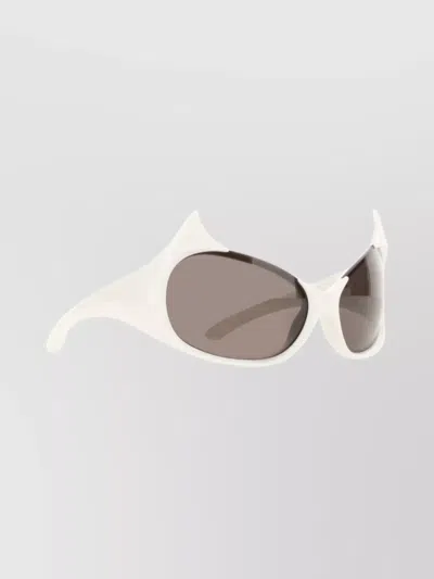 Balenciaga Cat-eye Sunglasses Bold Frame In White