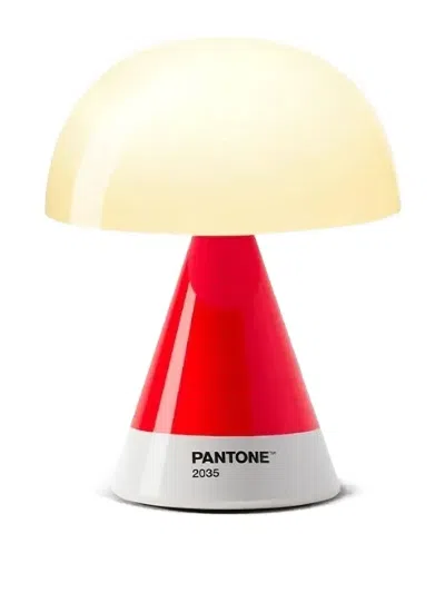 Lexon X Pantone Mina M Table Lamp In Red