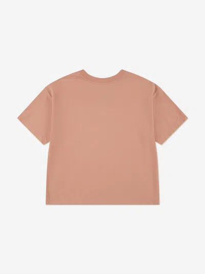 Jordan Girls Mj Brooklyn Essentials T-shirt In Pink