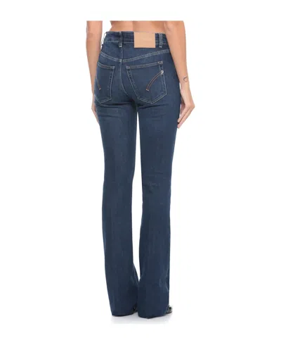 Dondup Flared Jeans Featuring Five-pocket Design In Blue