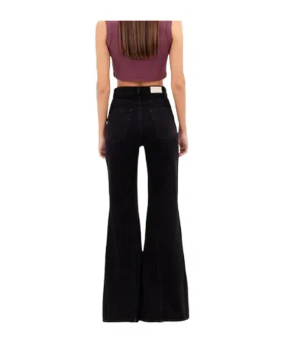 Icon Denim Jeans With Belt Loops In Black