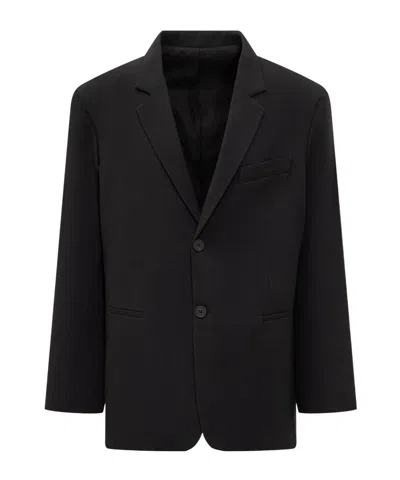 Studio Nicholson Button-down Blazer In Black