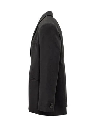Studio Nicholson Button-down Blazer In Black