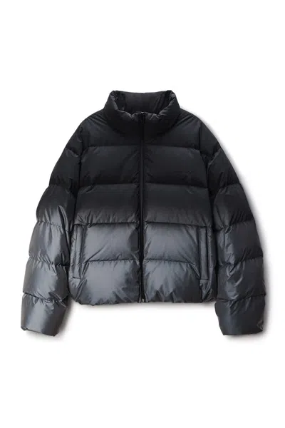 Alexander Wang Reflective Gradient Puffer In Black