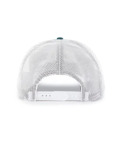 47 Brand Big Boys And Girls Midnight Green/white Philadelphia Eagles Trucker Adjustable Hat In Green