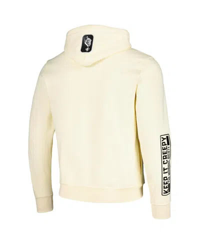 Freeze Max Men's And Women's Natural Are You Afraid Of The Dark Scare Squad Monster Pullover Hoodie In White