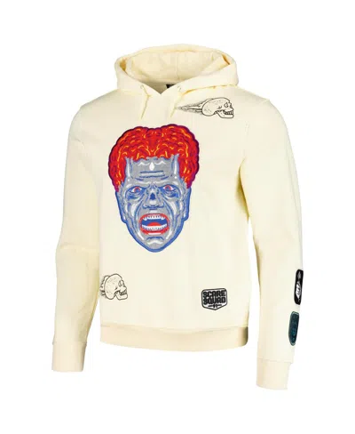 Freeze Max Men's And Women's Natural Are You Afraid Of The Dark Scare Squad Monster Pullover Hoodie In White