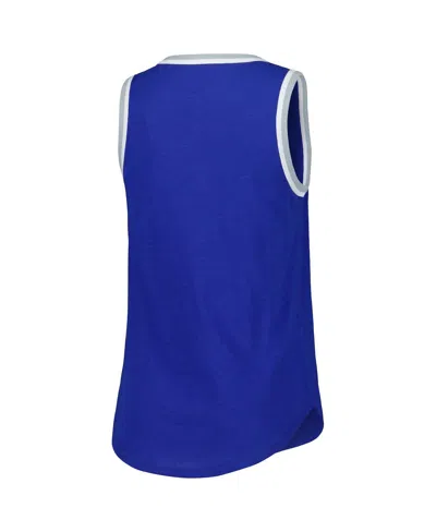 G-iii 4her By Carl Banks Women's Blue Tampa Bay Lightning Strategy Tank Top In Blue