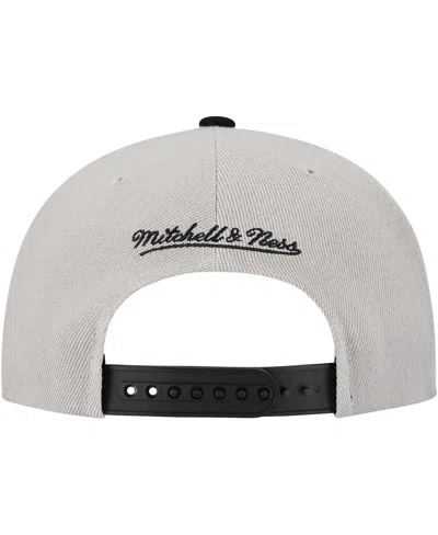 Mitchell & Ness Men's Gray Chicago White Sox Knock Out Panel Snapback Hat In Gray