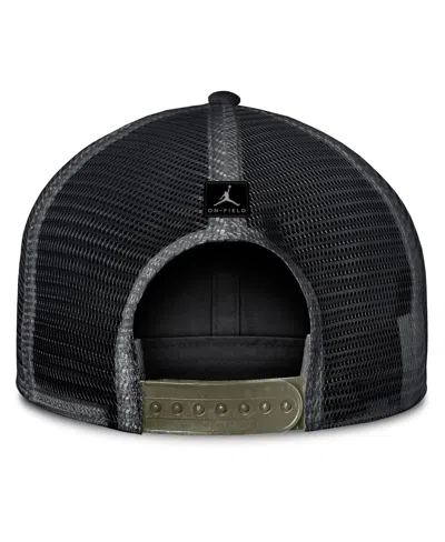 Jordan Men's Oklahoma 2025 Military Appreciation Rise  Brand College Trucker Adjustable Hat In Multi