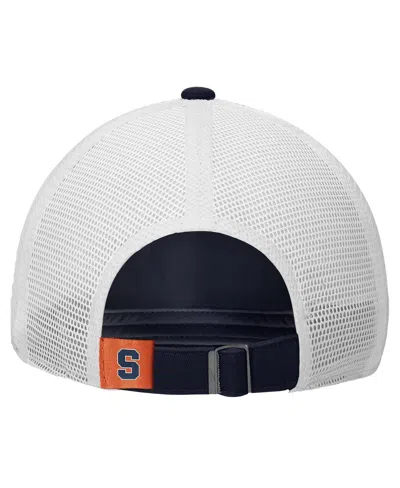 Nike Men's Navy Syracuse Orange On-field Club Adjustable Trucker Hat In Blue