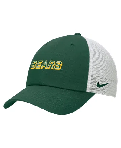 Nike Men's Green Baylor Bears On-field Club Adjustable Trucker Hat In Green