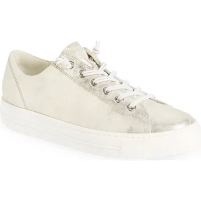 Paul Green Hadley Platform Sneaker In Neutral