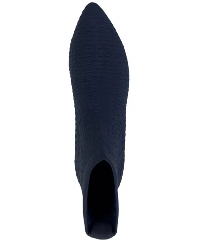 Aerosoles Women's Editta Knit Bootie In Blue