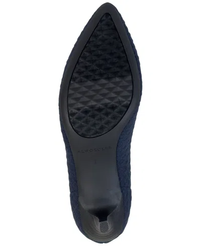 Aerosoles Women's Editta Knit Bootie In Blue