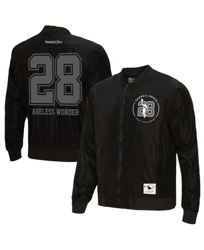 Mitchell & Ness Men's Darrell Green Black Washington Commanders Wonder Full-zip Jacket In Black