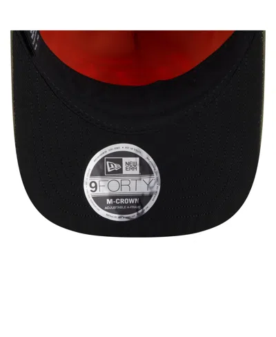 New Era X Alpha Men's Industries Olive New York Jets A-frame 9forty Adjustable Hat In Green