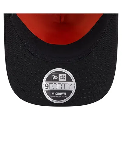 New Era X Alpha Men's Industries Black Baltimore Ravens A-frame 9forty Adjustable Hat In Black