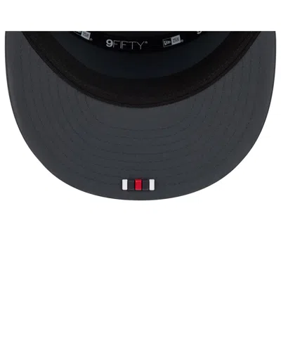 New Era Men's Charcoal Houston Texans 2025 Sideline Cold Weather Split Panel 9fifty Snapback Hat In Gray