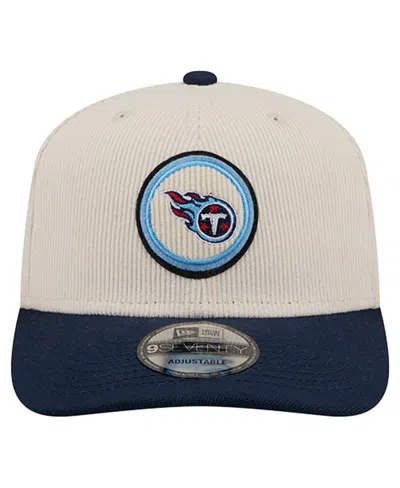 New Era Men's Stone Tennessee Titans Loyal Corduroy 9seventy Adjustable Hat In Multi