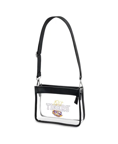 Wear By Erin Andrews Lsu Tigers Plastic Chain Mini Crossbody In White