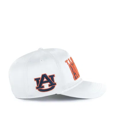 47 Brand Women's White Auburn Tigers Outspoken Hitch Adjustable Hat In White
