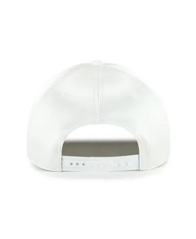 47 Brand Women's White Wisconsin Badgers Outspoken Hitch Adjustable Hat In White