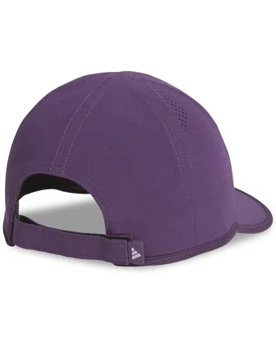 Adidas Originals Women's Superlite 3 Stripe Adjustable Hat In Purple