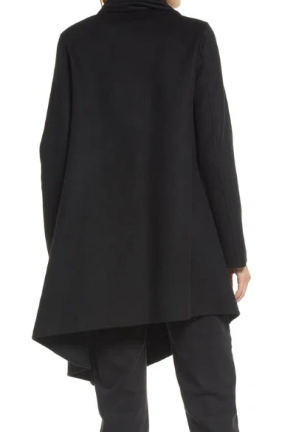 Allsaints Monument Eve Coat In Black