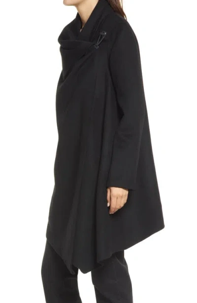Allsaints Monument Eve Coat In Black