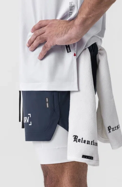 Asrv Tetra-lite™ 5-inch 2-in-1 Lined Shorts In Blue