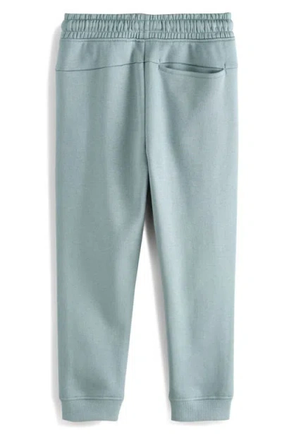 Next Kids' Zip Pocket Cotton Blend Joggers In Gray