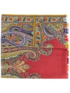 ETRO printed scarf,DRYCLEANONLY