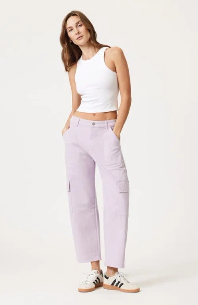 Mavi Jeans Vinnie Ankle Cargo Pants In Pink