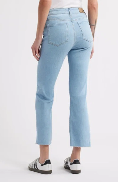 Mavi Jeans Anika High Waist Raw Hem Flare Leg Jeans In Blue