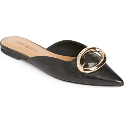 Steve Madden Ira Pointed Toe Mule In Black