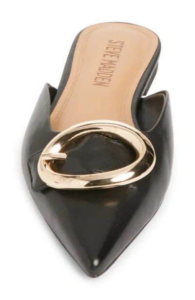 Steve Madden Ira Pointed Toe Mule In Black