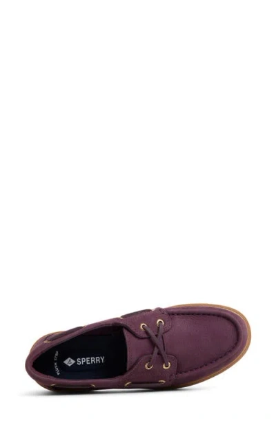 Sperry Wells Boat Shoe In Brown