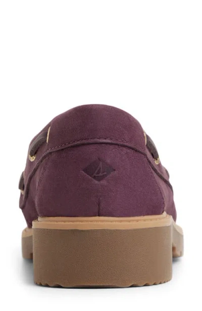 Sperry Wells Boat Shoe In Brown