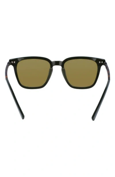 Ferragamo Timeless Modified 52mm Rectangular Sunglasses In Black