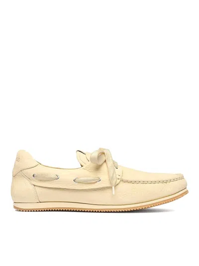 Jacquemus Rounded Toe Loafers For Casual-chic In White