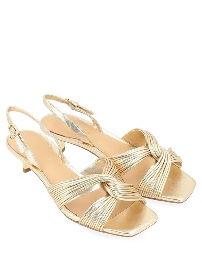 Michael Kors Shoes In Gold